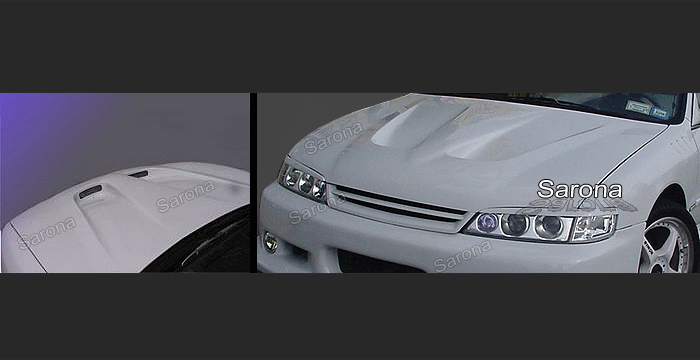 Custom Honda Accord Hood  Sedan (1994 - 1997) - $980.00 (Manufacturer Sarona, Part #HD-005-HD)